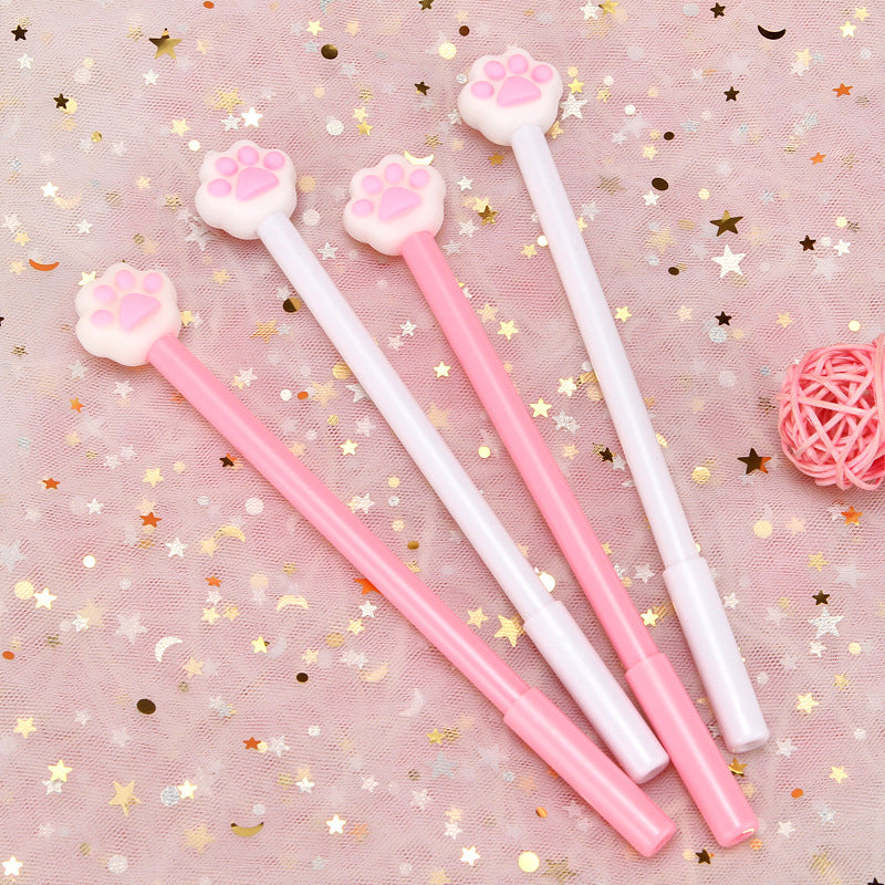 Wholesale Plastic Cartoon Bear Paw Gel Pen